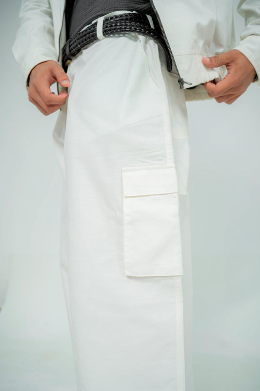 White Twill Trouser