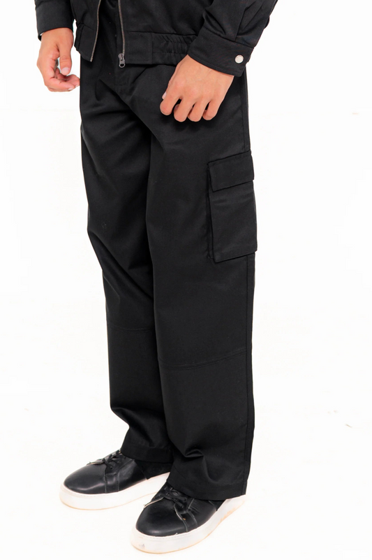 Black Twill Trouser