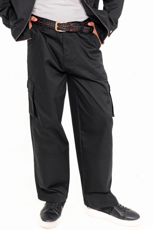 Black Twill Trouser