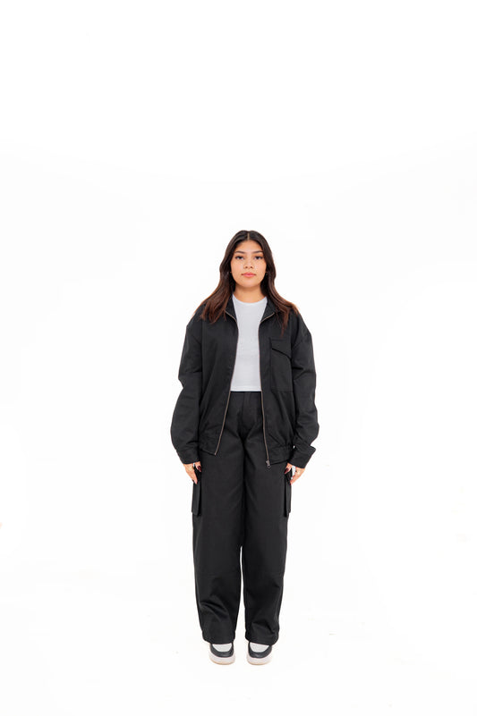 Black Twill Jacket