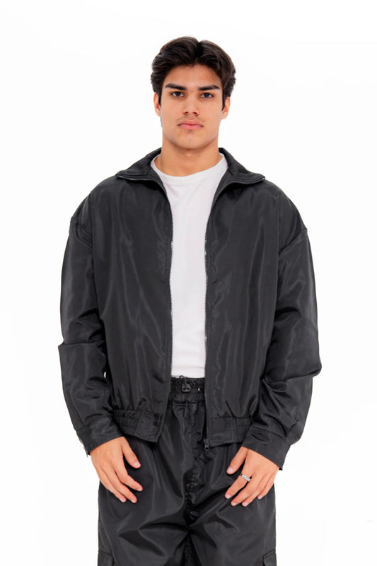 Black Parachute Jacket