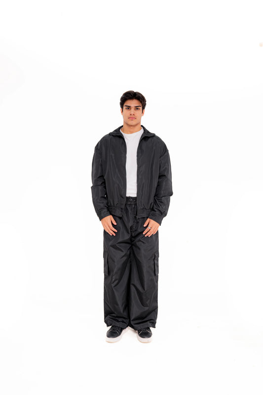 Black Parachute Cord-Set