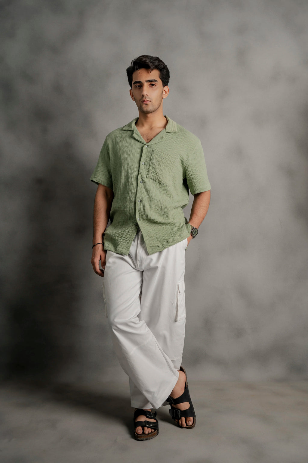 Matcha Cuban Shirt