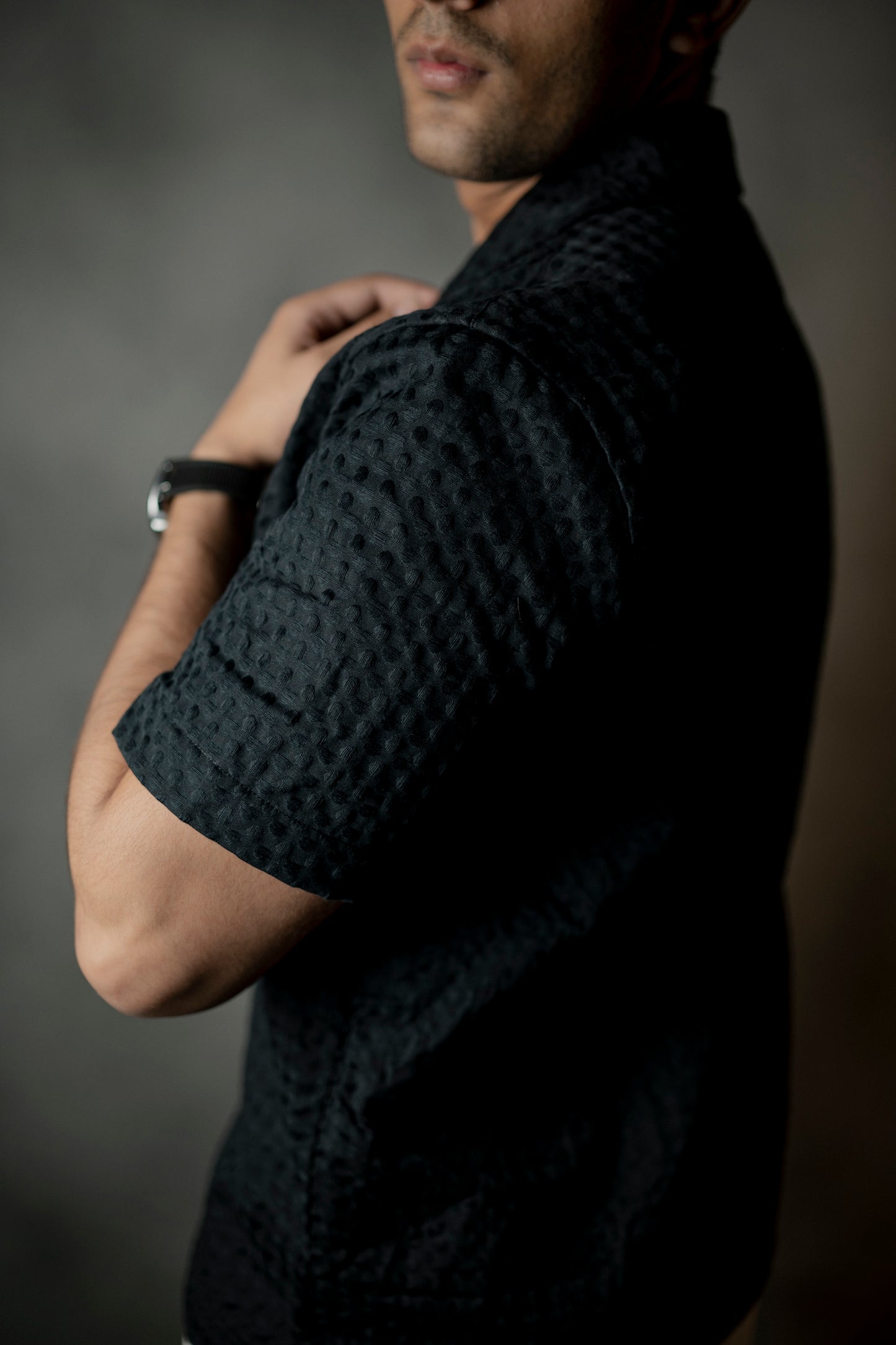 Black Cuban Shirt