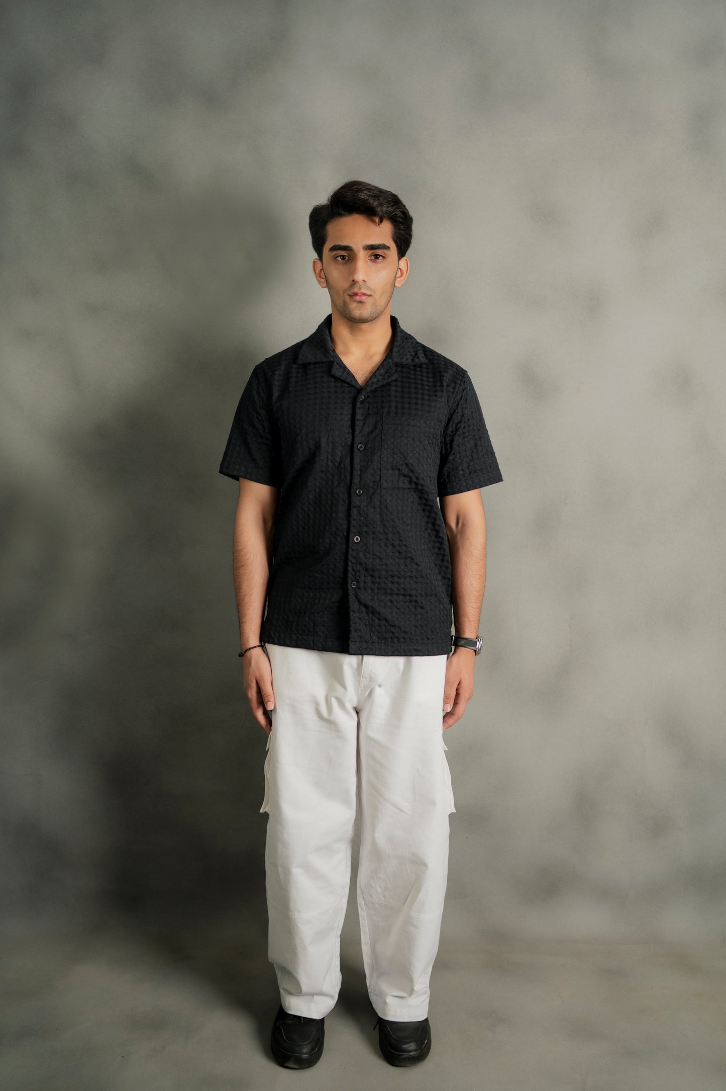 Black Cuban Shirt