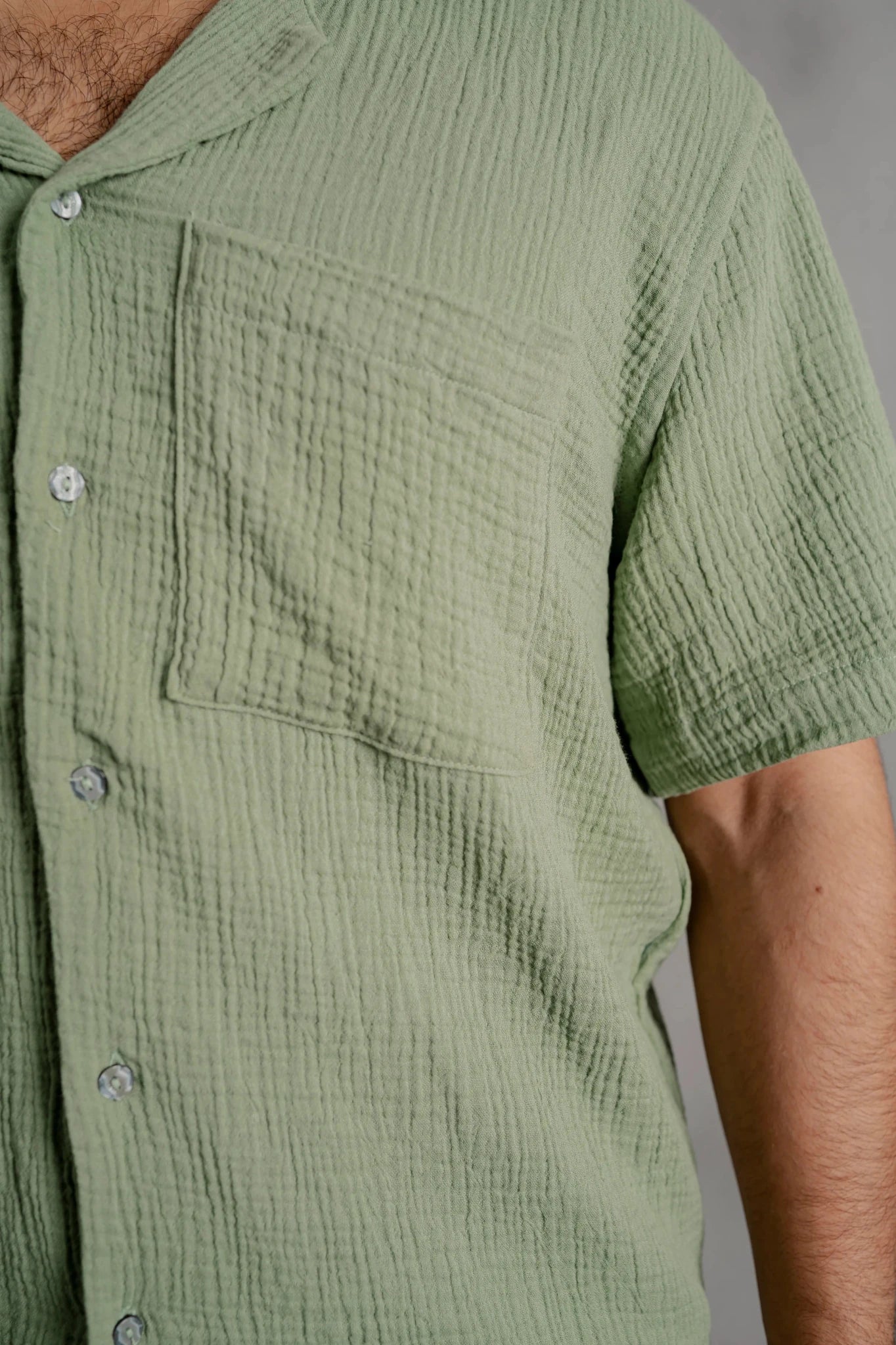 Matcha Cuban Shirt - Boujee