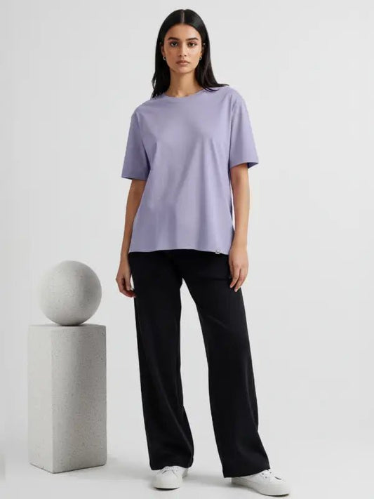 Pastel Purple Tee - Boujee