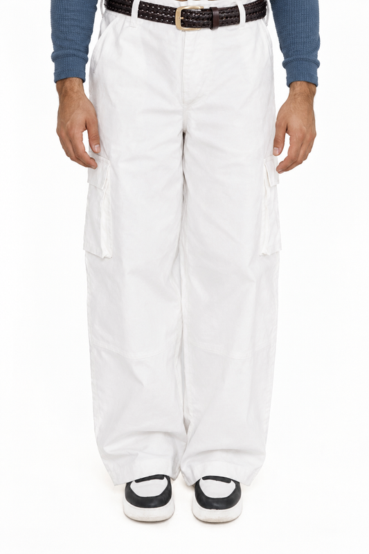 White Twill Trouser