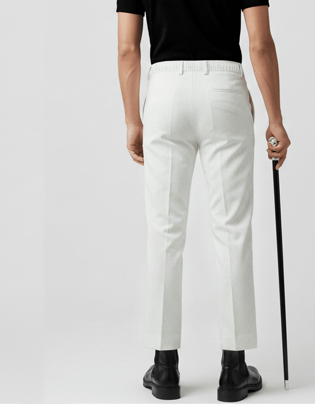White Summer Trousers - Boujee