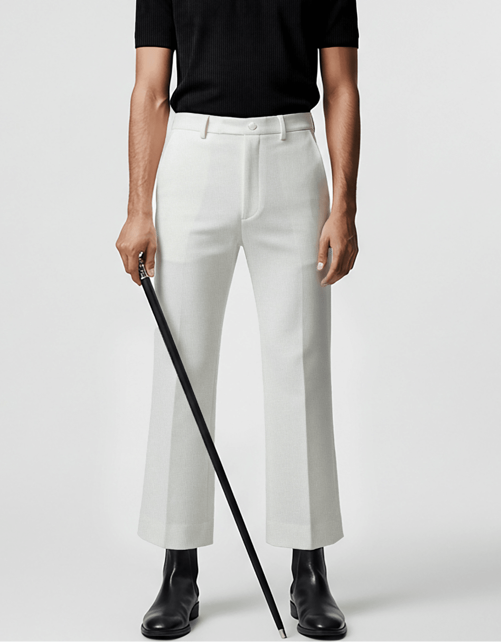 White Summer Trousers - Boujee